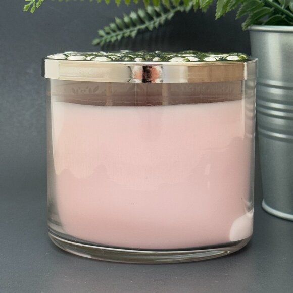 BBW Pure Wonder Bath & Body Works 3 Wick Candle - Picture 2 of 10